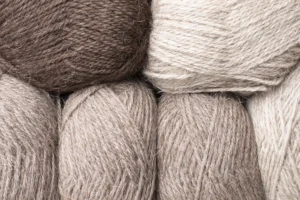 Wool texture details